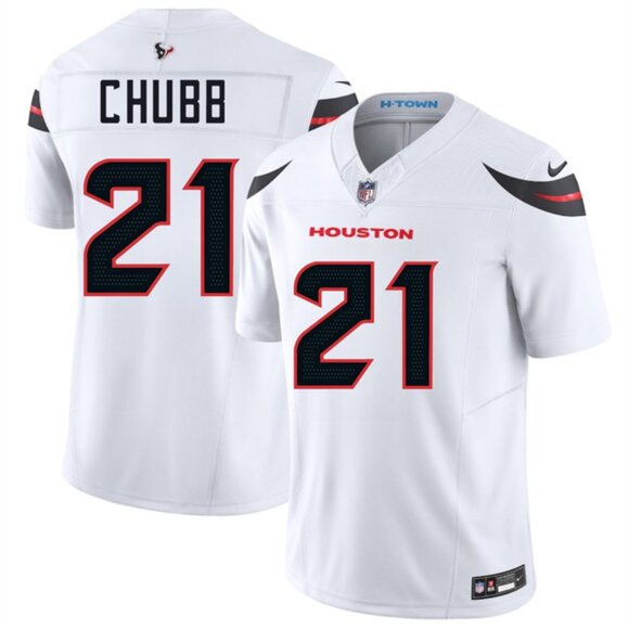 Mens Youths Kids Womens Nick Chubb White Stitched Jersey